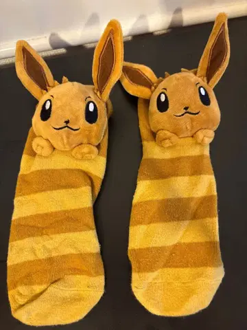 [ 익명 배송 ] 포켓몬 마스코트 포함 숏 삭스 이브이