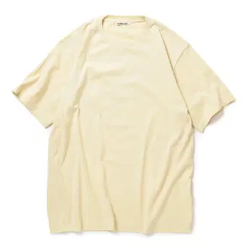 AURALEE LUSTER PLAITING TEE 4 아이보리