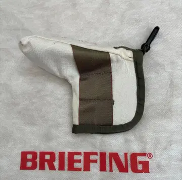 퍼터용 골프헤드커버 브리핑 BRIEFING 핑형 벨크로 테이프