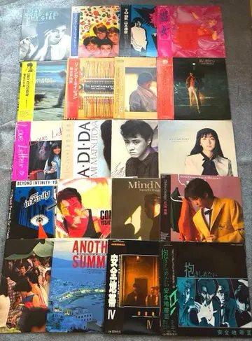 J-POP 앨범 LP 레코드 모음 세트