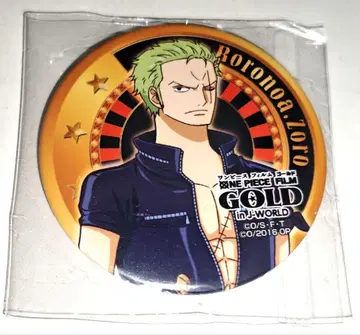 ONEPIECE 원피스 조로 캔 마그넷 J-WORLD GOLD