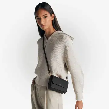 메종 드 사브레 미니 플랩 백