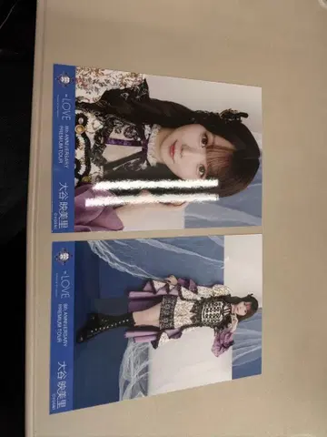 =Love 오타니 에미리 8주년 프리미엄 투어 브로마이드 요리 히키 세트