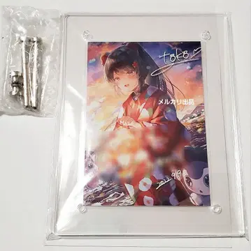 니지산지 이누이 토코 생일 굿즈 2022 아크릴 사진 프레임