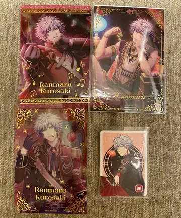 우타프리 쿠로사키 란마루 설월화 메시지 카드 샤니라이 클리어 카드