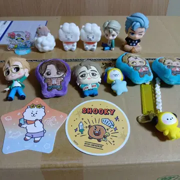 BT21 SHOOKY K-POP 캐릭터 세트