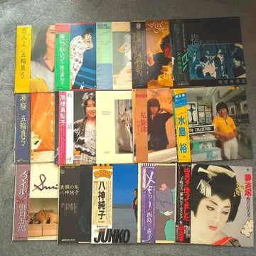 J-POP 앨범 LP 레코드 모음 세트