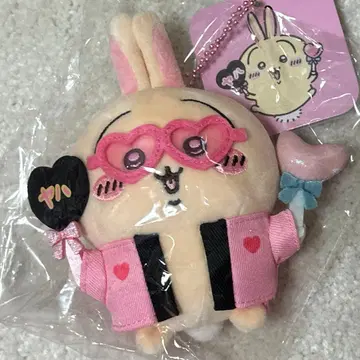치이카와 토끼 덕질 부채 마스코트