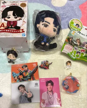 미세스 그린애플 와카이 히로토 봉제 인형 키링