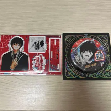 나구모 요이치 생일 캔뱃지 디오라마 피규어