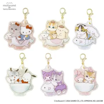 mofusand 모프 샌드 산리오 마블 아크릴 참 키링