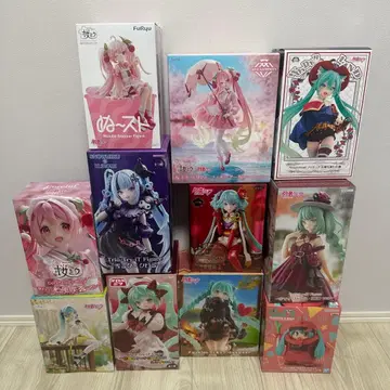 하츠네 미쿠 피규어 세트 미개봉