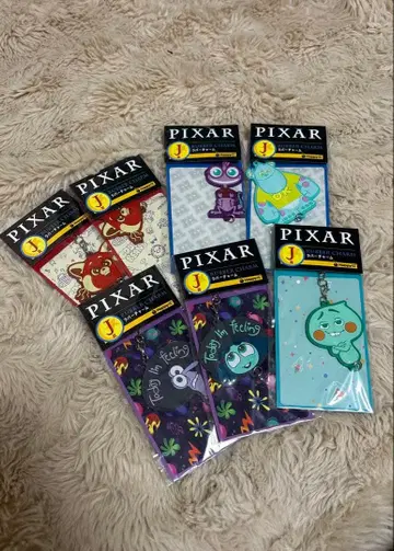 픽사 복권 러버 참 묶음 판매 토이스토리 인사이드 헤드 외