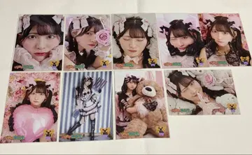 이기가리 도호쿠산 사쿠라 히나노 생탄 사진 16장 세트