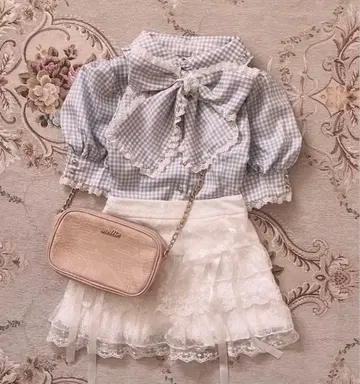 meltie waffle cake blouse-SODA 멜티 블라우스