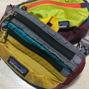 인기 패치워크 모델 2세트 파타고니아 귀여운 허리 팩