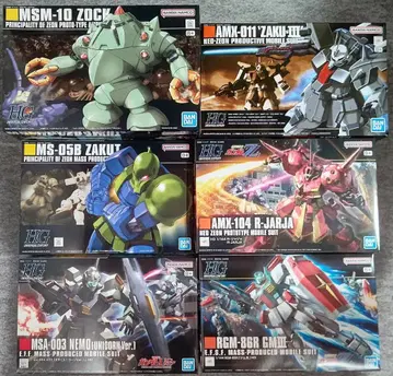 HG 건담 프라모델 세트 6종 3