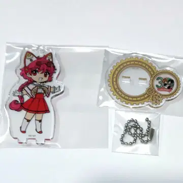 CLAMP 화업 30주년 아크릴 스탠드 키링 레이어스 시도 히카루