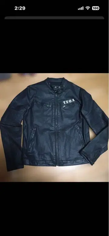 크로우즈 WORST 레굴루스 PU 라이더 자켓 M 타케다 코세이 무장전선