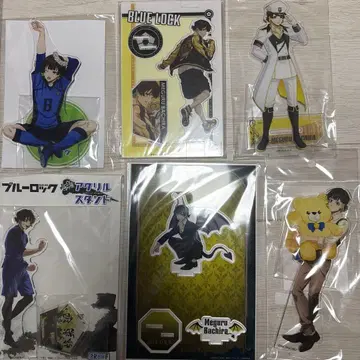 블루 록 하치라쿠 메구루 아크릴 스탠드 묶음 판매