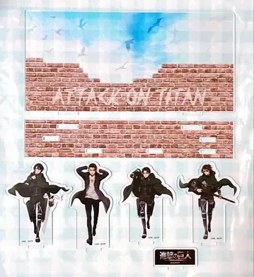 진격의 거인 돈키 엘렌 미카사 리바이 한지 아크릴 디오라마