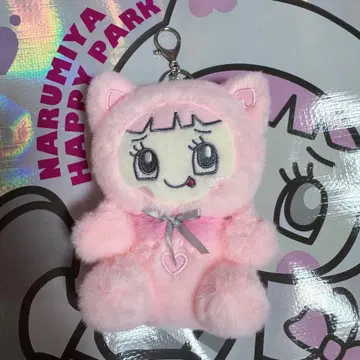 파스텔 앉은 봉제 인형 참 미미리 양