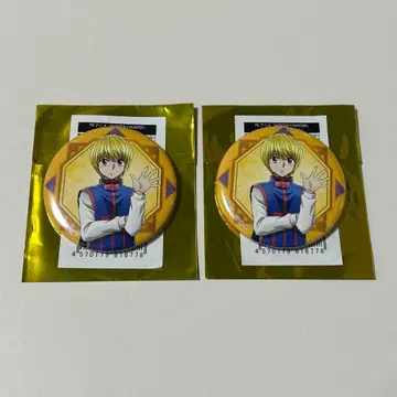 HUNTER x HUNTER 크라피카 THE 캐릭터 캔뱃지 2개