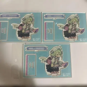 젠제로 애니메이트 망상 엔젤 산리오 치나츠 아크릴 스탠드 세트