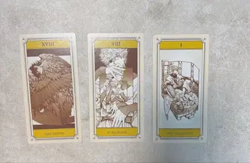 뾰족 모자의 아틀리에 키 프리 타로 카드 2종 + 쿠스타스 1종