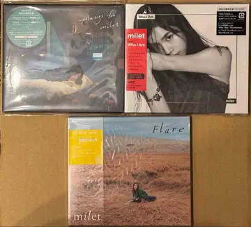 milet CD 세트 Who I Am Flare Always You