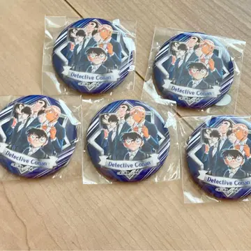 명탐정 코난 코난백화점 가챠 경찰학교조 5종 세트 캔뱃지