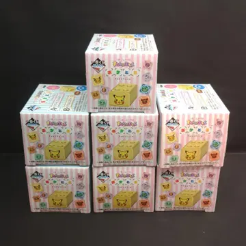 제일복권 구락부 포켓몬 포케토루 스탬프 블록 7종 세트