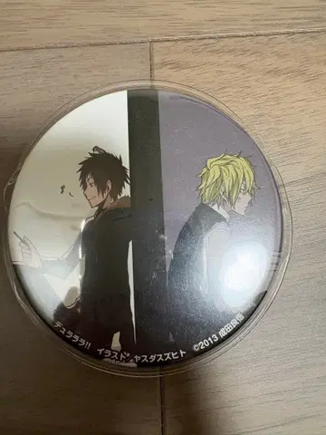 듀라라라 오리하라 이자야 헤이와지마 시즈오 야스다 스즈히토 한정판 캔뱃지