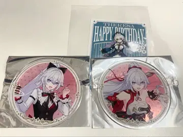 붕괴3rd 아크릴 코스터 키아나 발키리 듀오 카페 그라테