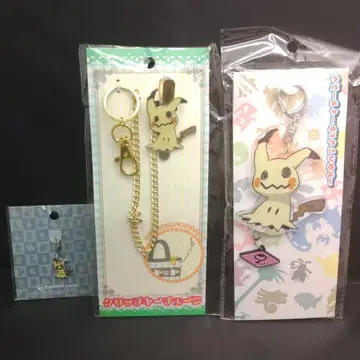 미미큐 클립 키체인 아크릴 키링 메탈 참 미개봉