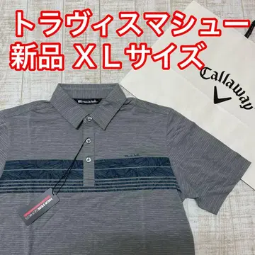 새상품 트래비스 매슈 반팔 셔츠 야자수 라인 그레이 XL 사이즈