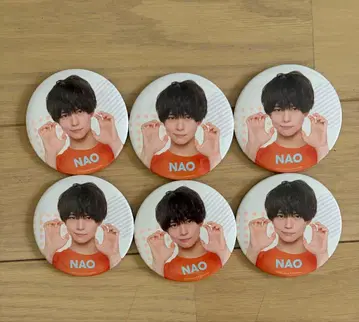 오리야마 나오 캔뱃지 6개 세트