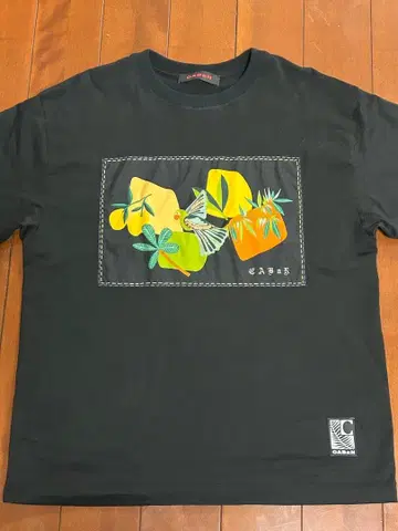 Caban 컬러풀 프린트 반팔 T셔츠