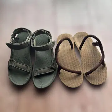 테바 몽벨 샌들 2족 세트