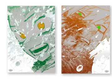 히로아카 원화전 A2 아트 포스터 2장 세트 The Beginning