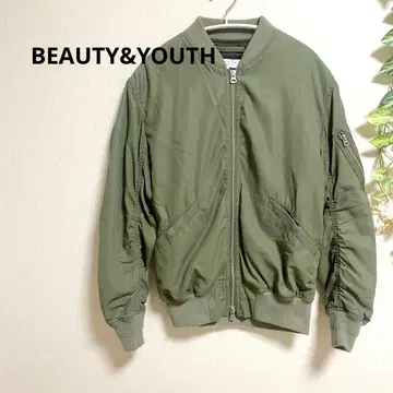 BEAUTY&YOUTH MA-1 플라이트 자켓 올리브 S 사이즈