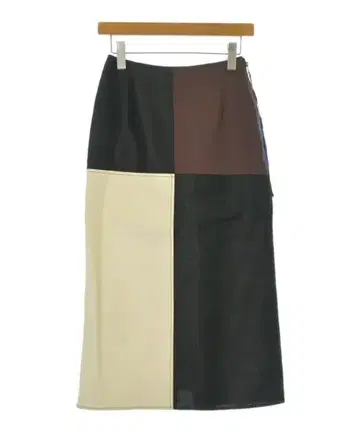 LANVIN en bleu 롱 맥시 길이 스커트 여성용