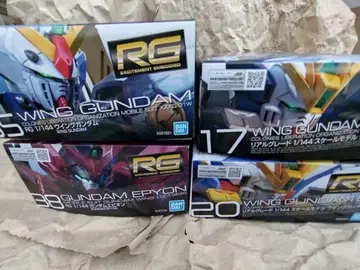 미개봉 미조립 RG 건담 프라모델 묶음 판매 건담 W