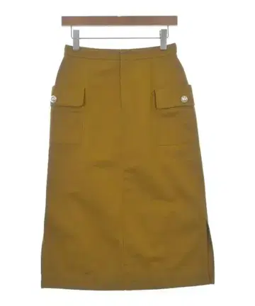 MUVEIL WORK 롱 맥시 길이 스커트 여성용