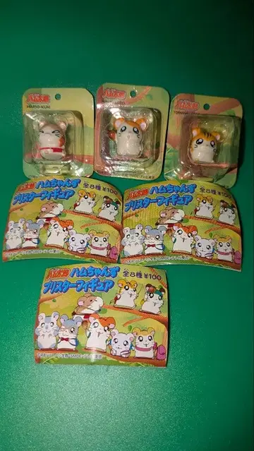 y3 씽씽 햄스터 [ 햄스터즈 블리스터 피규어 ] 3개 세트