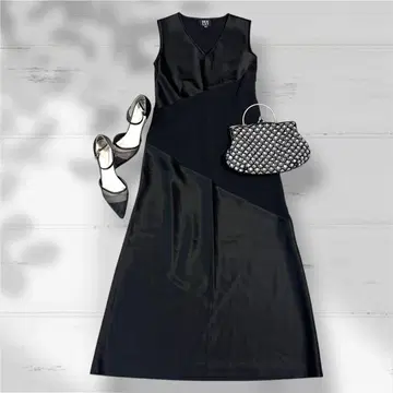 온워드 카시야마 슬리브리스 롱 원피스 36 사이즈 9호