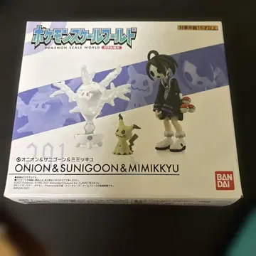 포켓몬 스케일월드 가라르 지방 어니언 & 사니고아 & 미미큐