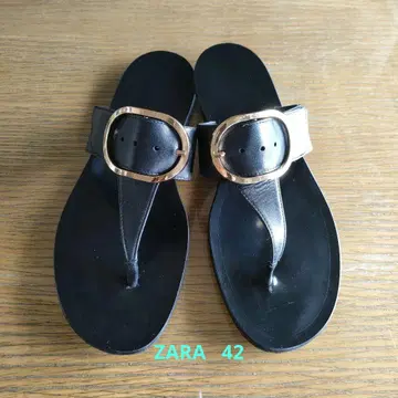 ZARA 샌들 42 레어 사이즈 빅 새상품급 구하기 어려움