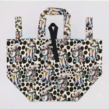 히구치 유코 보리스 잡화점 2way 토트 옥토퍼스 토트백