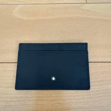 몽블랑 명함 카드 홀더 다크 브라운